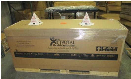 Phs Chiropractic box how it is delivered.