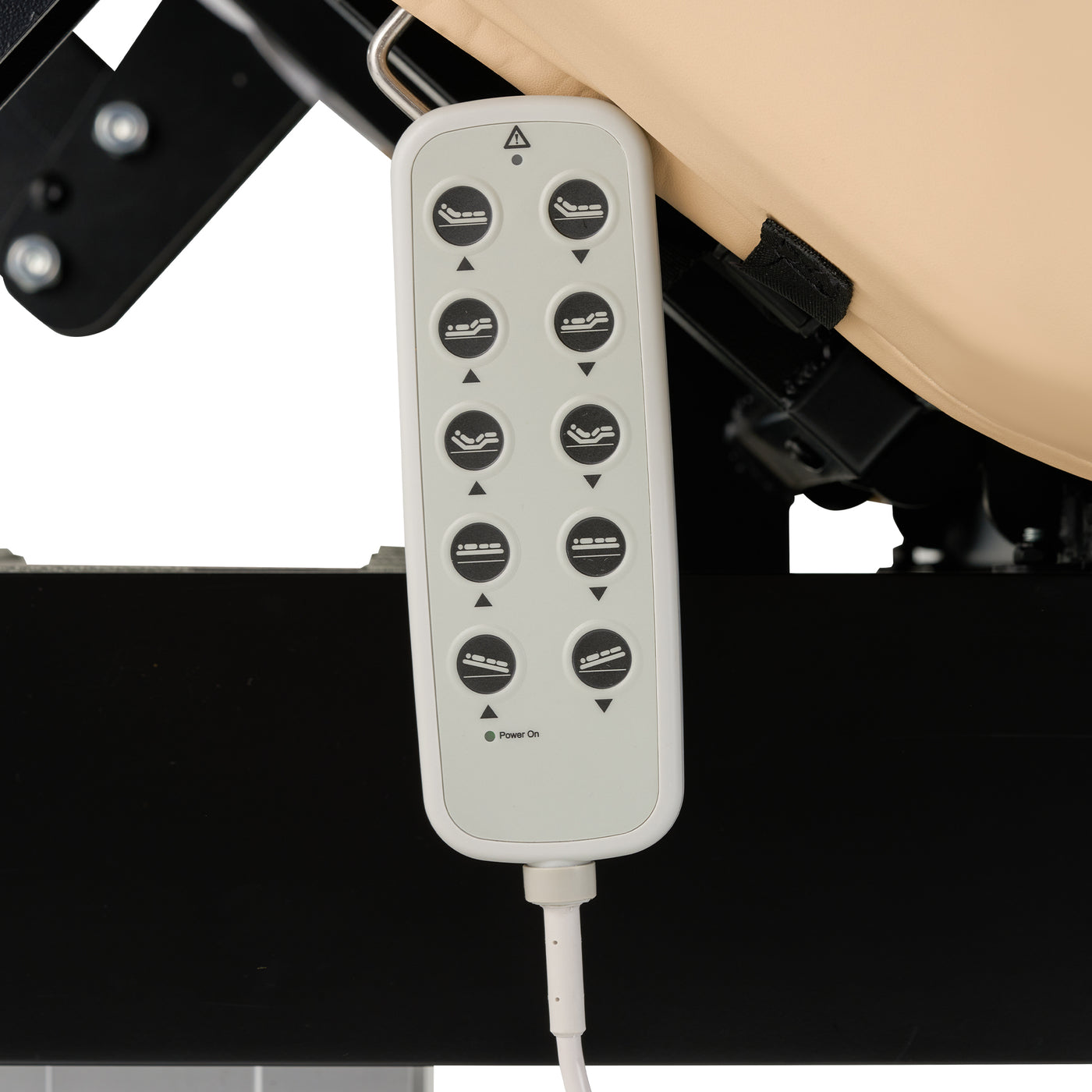 Hand remote with buttons