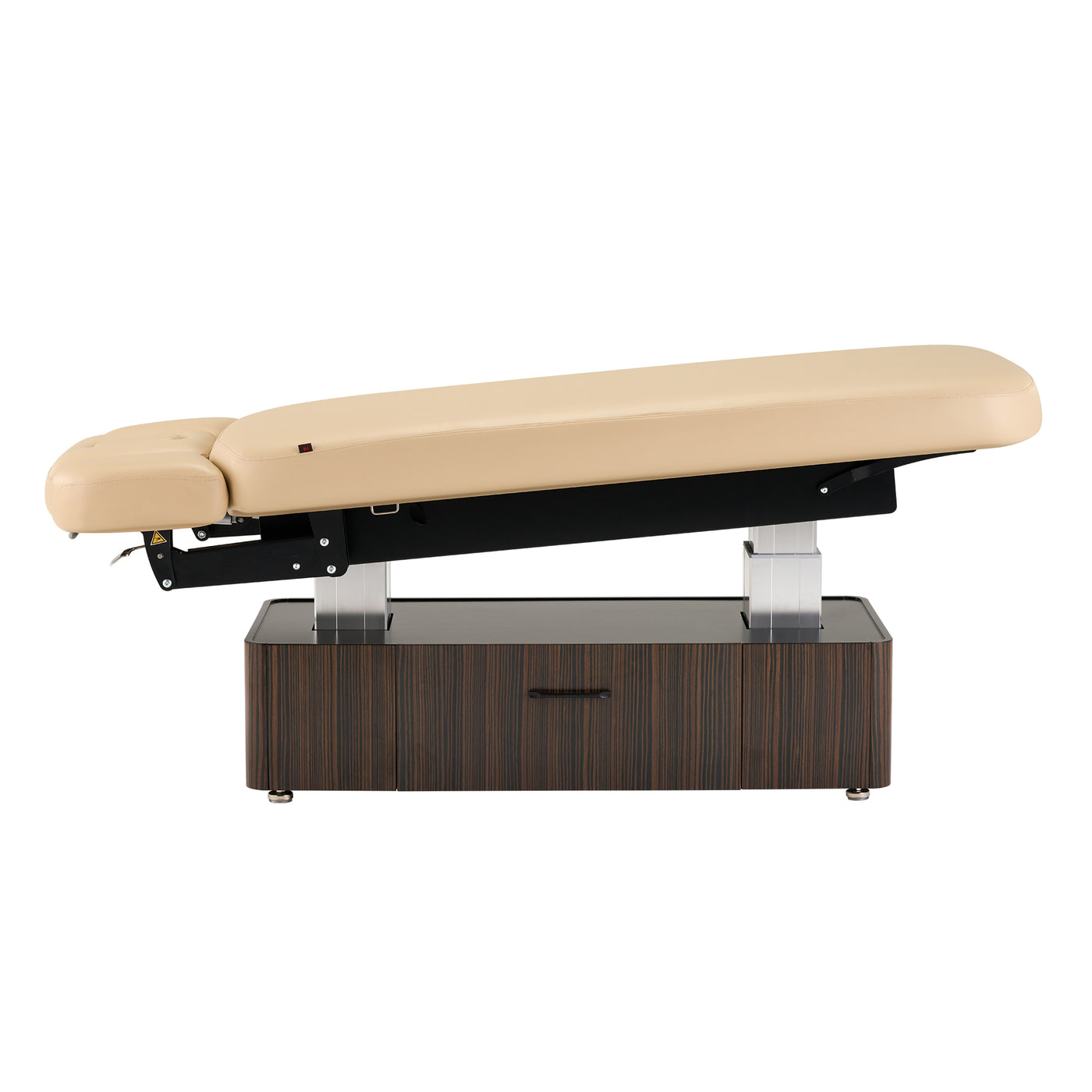 MM Infinity beige massage table on a white background
