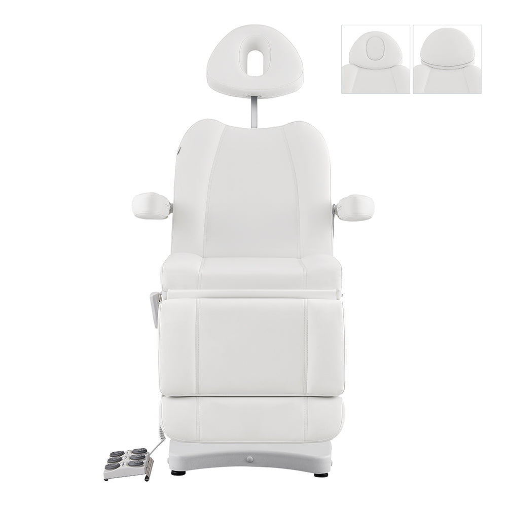 DIR Ink Electric Facial Beauty Bed Chair with armrests, headrest & foot pedal—ideal for estheticians.