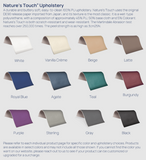 Color options for Stronglite ERGO PRO II Massage Chair.