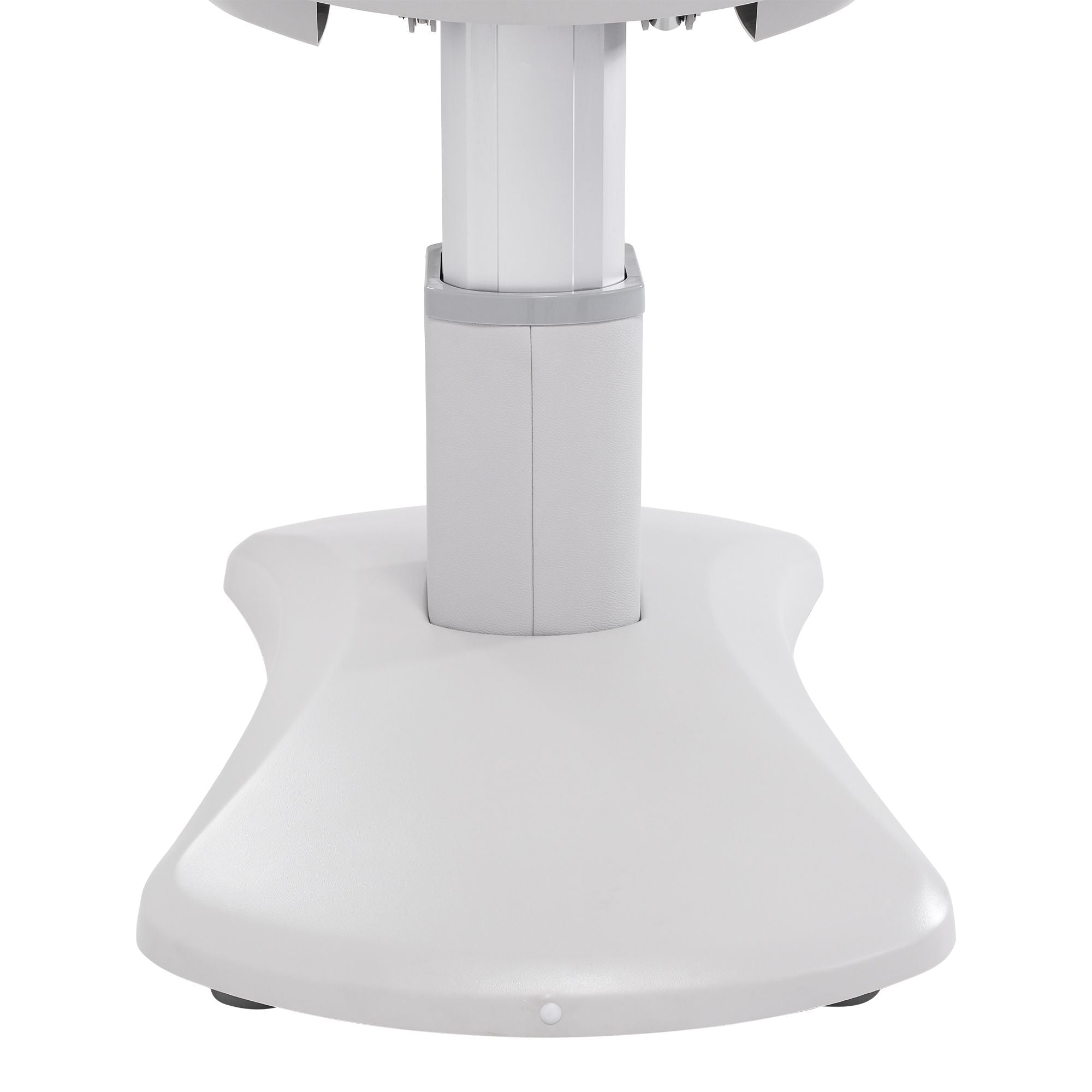 Gray adjustable stand base for Silverfox America 2222BN Electric Massage Table.