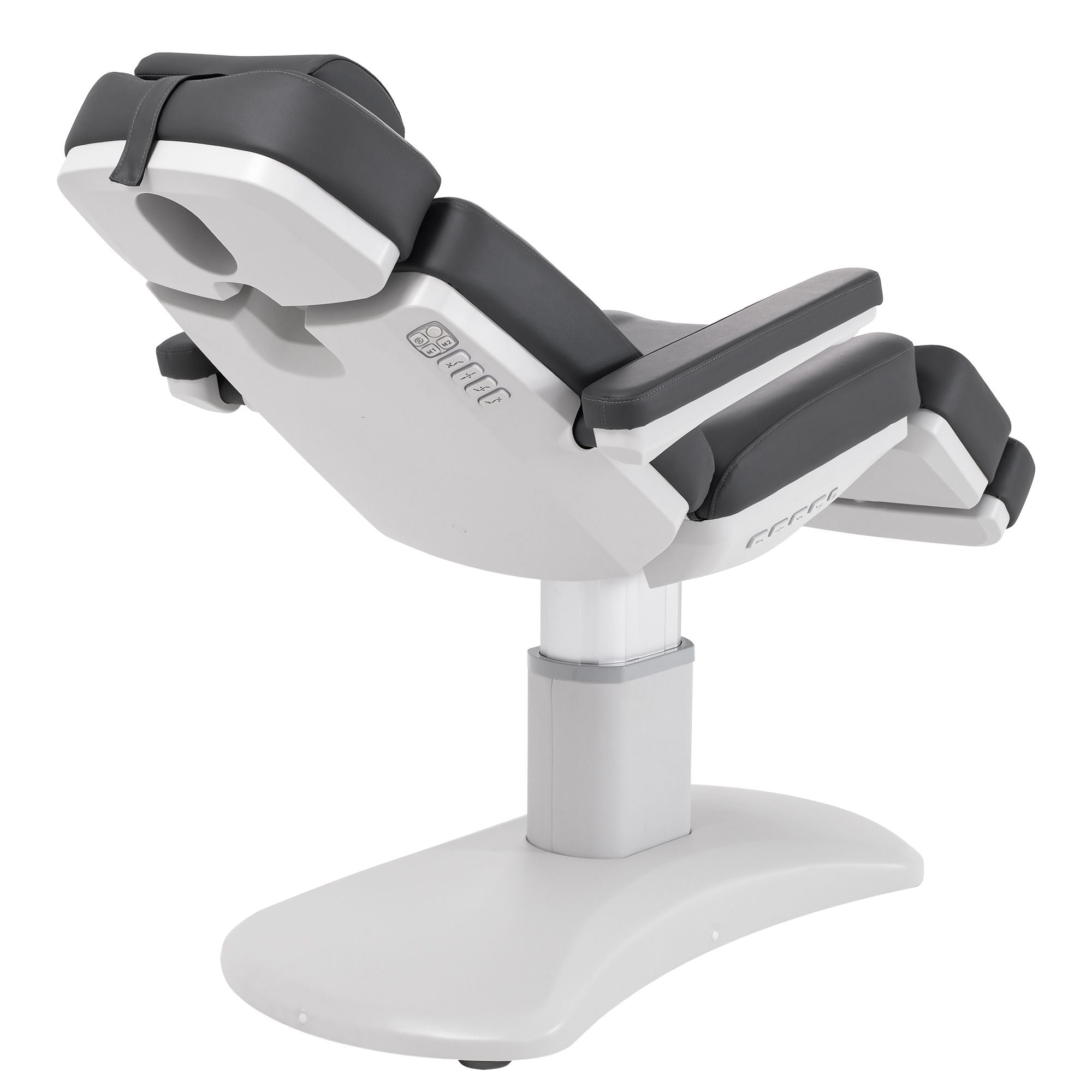 The Silverfox America 2222BN Electric Massage Table features dark cushions and a white base.