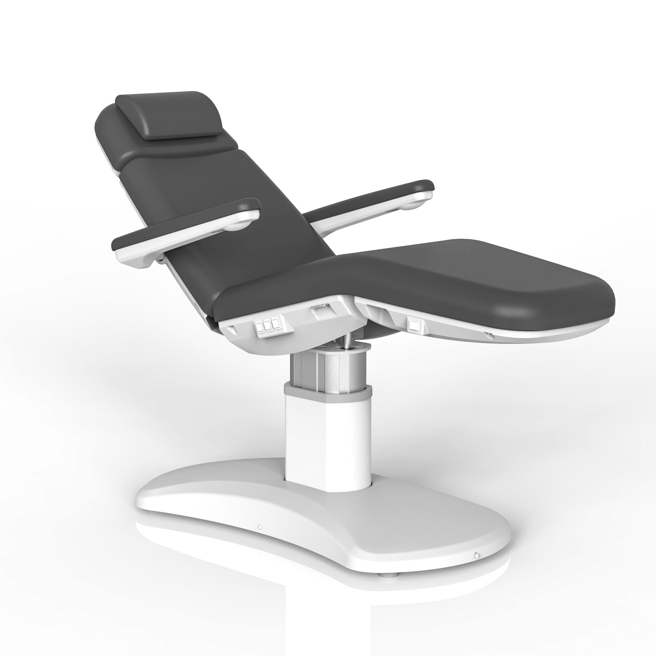 Silverfox America 2270FB Electric Massage Chair with armrests and headrest on white background.