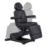 Pavo FACIAL Beauty Bed & Chair in Black - Full Electrical with 4 Motors DIR