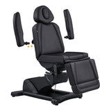 Pavo FACIAL Beauty Bed & Chair in Black - Full Electrical with 4 Motors DIR