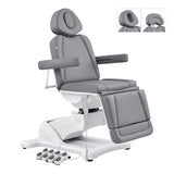 Pavo FACIAL Beauty Bed & Chair in Gray - Full Electrical with 4 Motors DIR