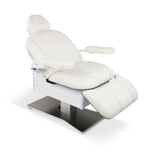 Living Earth Crafts Tribeca Medi-Spa Chair with padded armrests and sturdy metal base.
