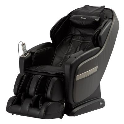 Titan OS-Pro SUMMIT Massage Chair by Titan: black, zero gravity, foot/arm rests, head pillow, remote.