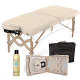 Vanilla Creme EarthLite AVALON XD Portable Massage Table Package
