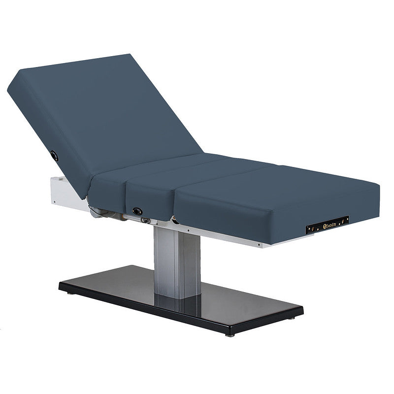 EarthLite Everest SPA Salon FULL electric table with cushioned top and sturdy metal base.