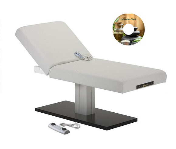 Earthlite EVEREST SPA ELECTRIC TILT Single Pedestal Electric Lift Table