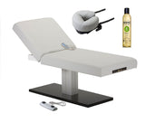 Earthlite EVEREST SPA ELECTRIC TILT Single Pedestal Electric Lift Table