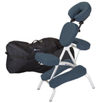 Blue EarthLite VORTEX Portable Massage Chair Package