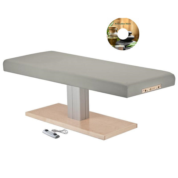 EarthLite EVEREST SPA FLAT Single Pedestal Electric Lift Table