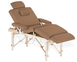 Latte EarthLite CALISTOGA Portable Lift Back Salon Table