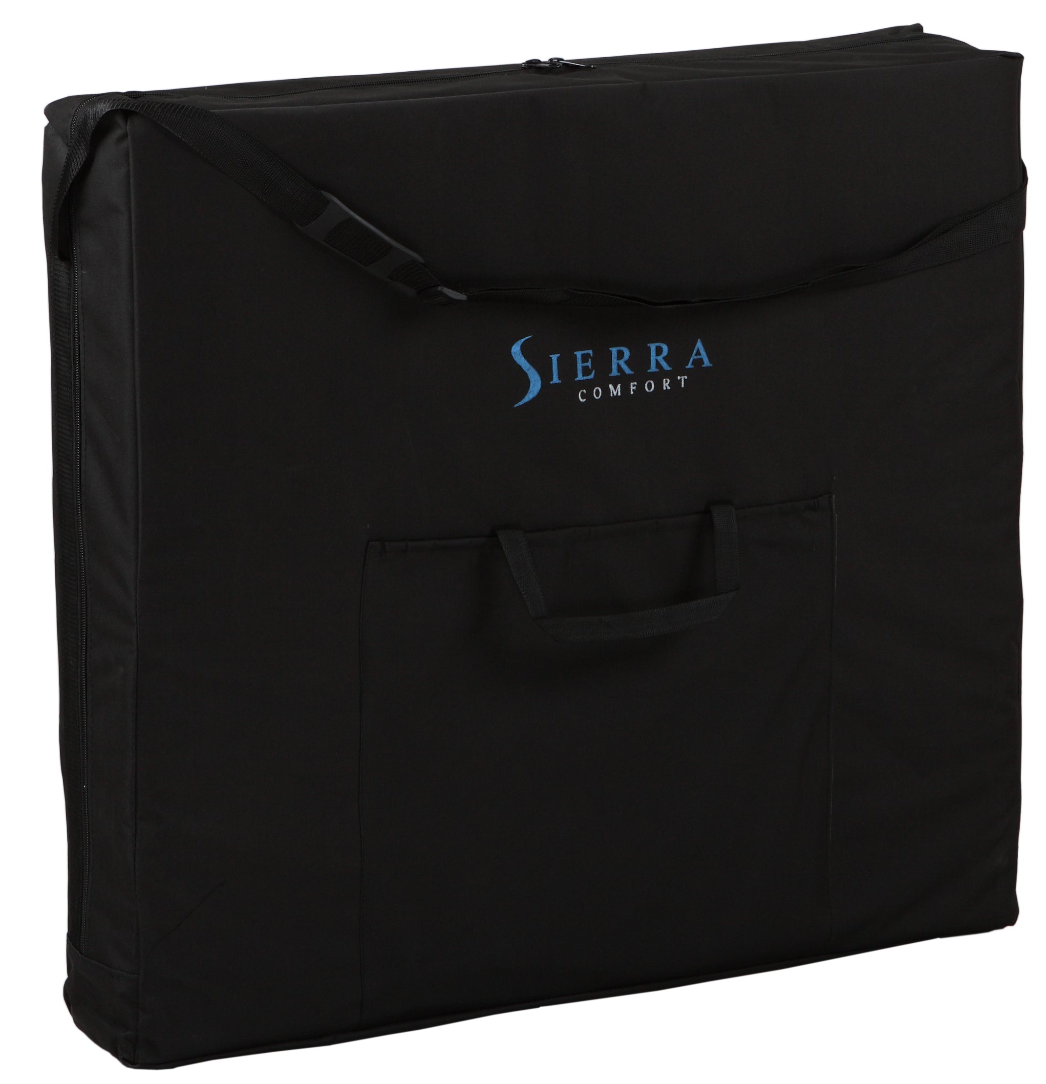 Sierra Comfort LOW-LEVEL case with handles, ideal for your portable massage table on the go.