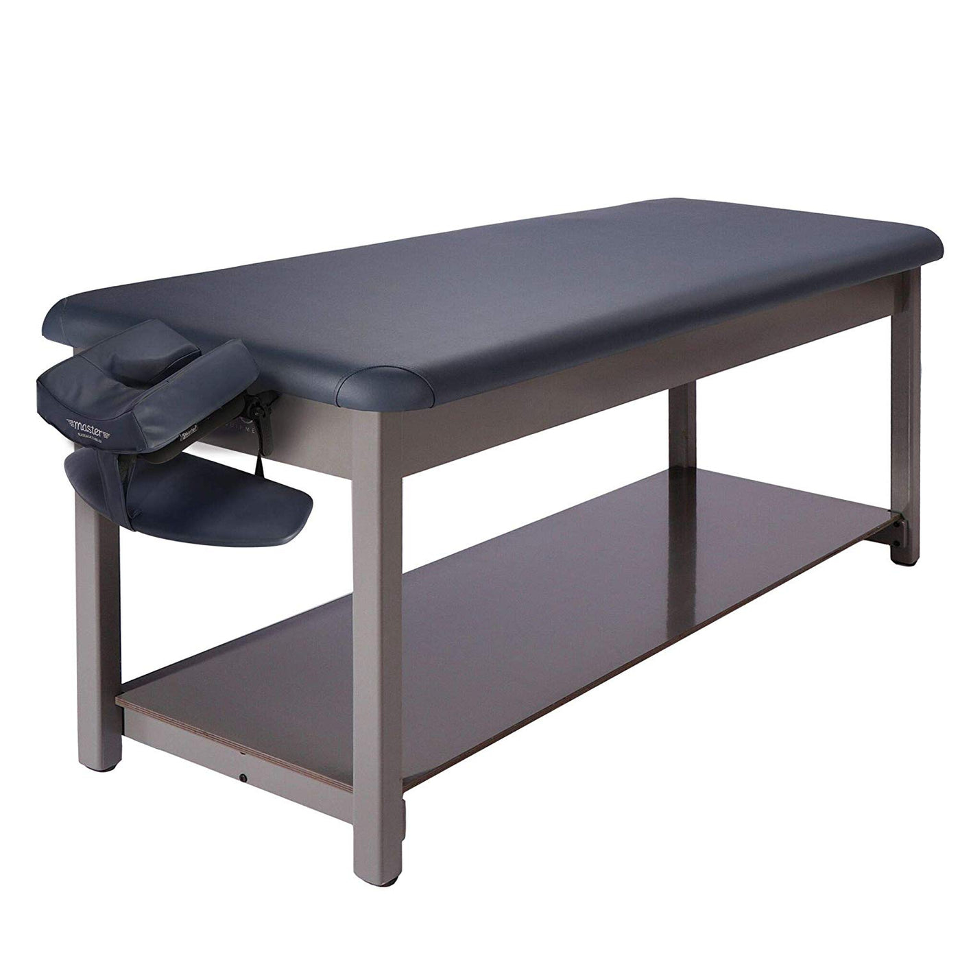 Master Massage Bahama Table: features face cradle & lower shelf for extra convenience.