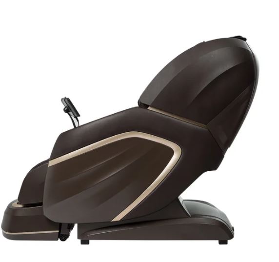 Osaki Amamedic Hilux 4D Electric Massage Chair with built-in control panel, side profile view.