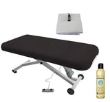 Black Earthlite ELLORA LIFT Massage Table