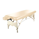 Master Massage Universal Fabric Fitted PU Vinyl leather Protection Cover for Massage Tables in Cream