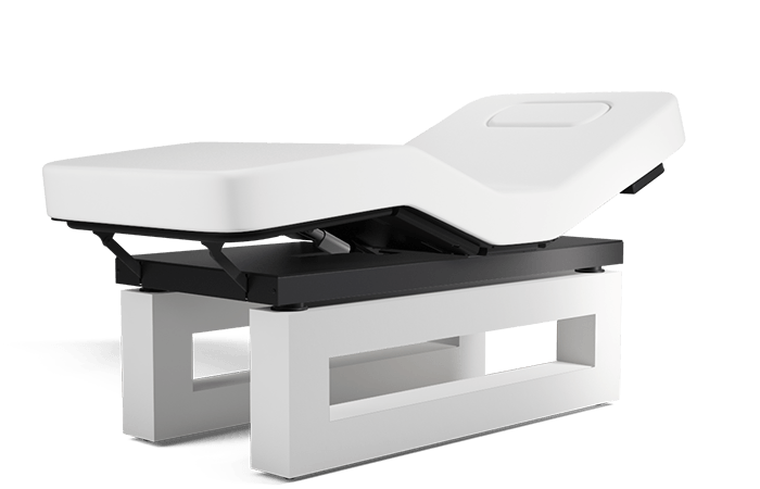 Oakworks Spa ICON Master's Collection Table with adjustable breast comfort on a white background.