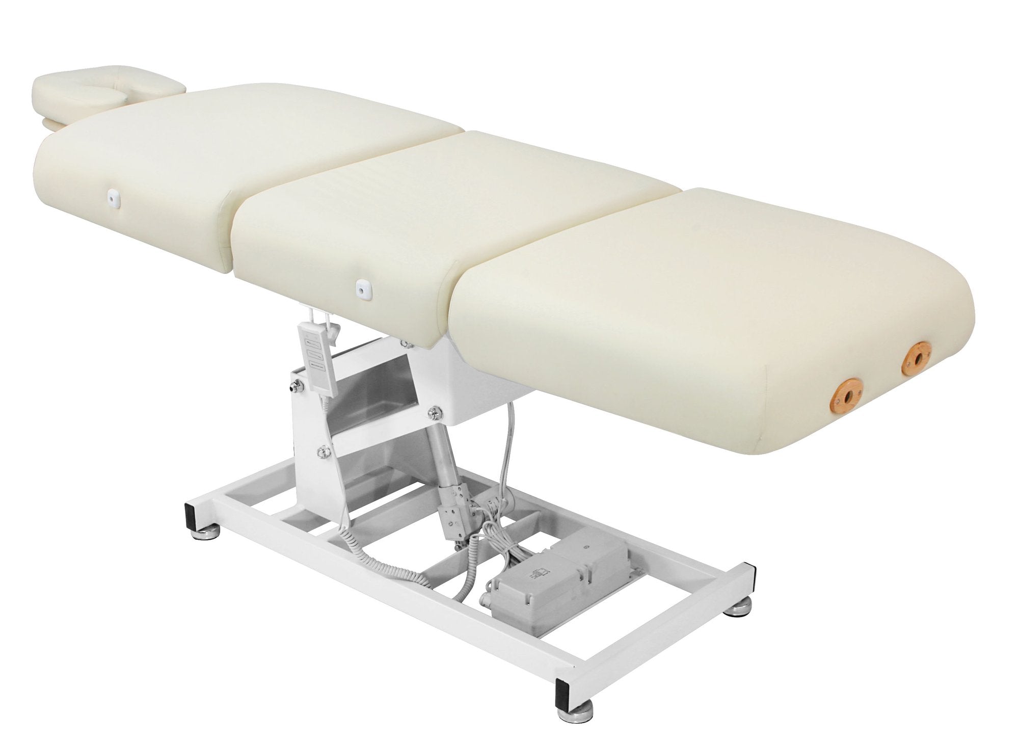 Comfort Soul LUMINA ELITE Electric Lift Table with ergonomic cushioning and sturdy metal frame.