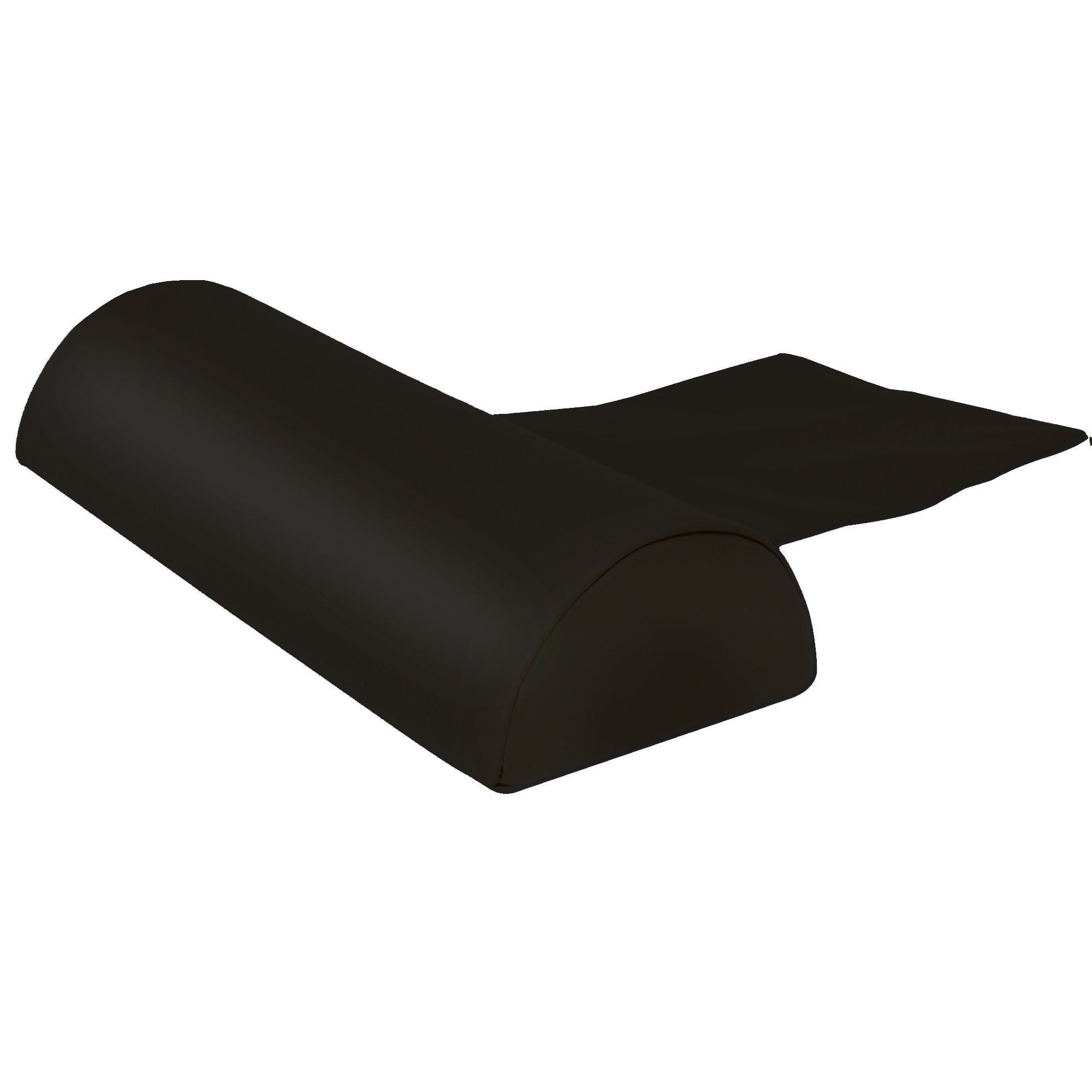 Master Massage MONTCLAIR table package includes a half-cylinder black memory foam bolster pillow.