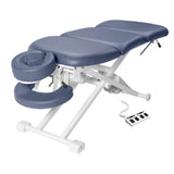 Master Massage 29” TheraMaster™ 4 Section Electric Bodywork Table-Royal Blue