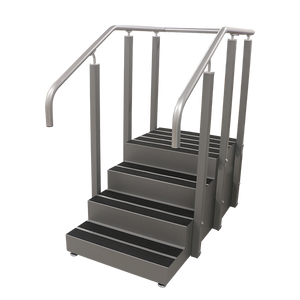 PHS Medical Straight Aluminum Staircases