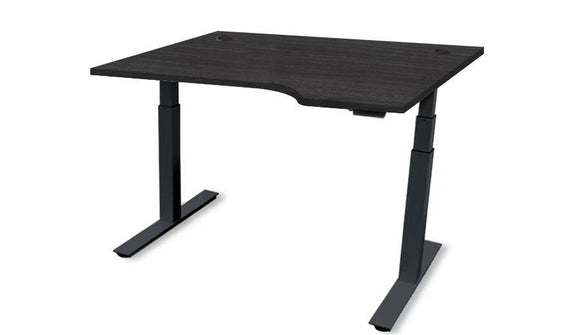 Rev.247 REV100-4824 Height Adjusting Standing Desk - Right Hand L-Shape