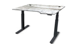 Rev.247 REV100-4824 Height Adjusting Standing Desk - Right Hand L-Shape