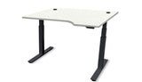 Rev.247 REV100-4824 Height Adjusting Standing Desk - Right Hand L-Shape