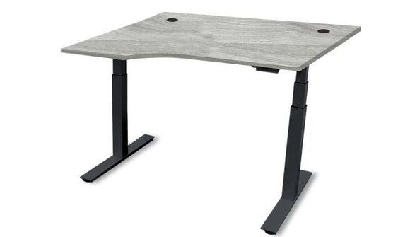 Rev.247 REV100-4830 Height Adjusting Standing Desk - Left Hand L-Shape