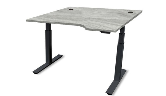 Rev.247 REV100-4830 Height Adjusting Standing Desk - Right Hand L-Shape