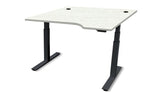 Rev.247 REV100-4830 Height Adjusting Standing Desk - Right Hand L-Shape