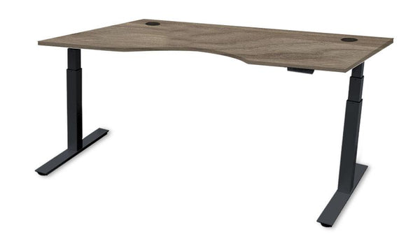 Rev.247 REV100-7224 Height Adjusting Standing Desk - Cutout