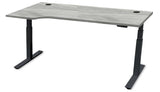 Rev.247 REV100-7224 Height Adjusting Standing Desk - Left Hand L-Shape