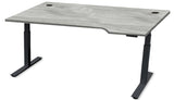 Rev.247 REV100-7230 Height Adjusting Standing Desk - Right Hand L-Shape