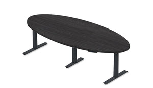 Rev.247 REV1200 Height Adjusting Meeting Table - Oval