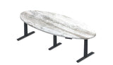 Rev.247 REV1200 Height Adjusting Meeting Table - Oval
