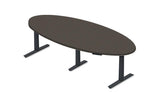 Rev.247 REV1200 Height Adjusting Meeting Table - Oval