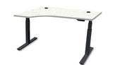 Rev.247 REV2200-6024 Height-Adjustable Desk - Left Hand L-Shape