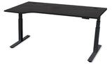 Rev.247 REV2200-7224 Height-Adjustable Desk - Left Hand L-Shape