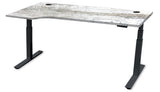 Rev.247 REV2200-7224 Height-Adjustable Desk - Left Hand L-Shape