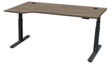 Rev.247 REV2200-7224 Height-Adjustable Desk - Left Hand L-Shape