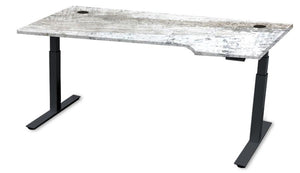 Rev.247 REV2200-7224 Height-Adjustable Desk - Right Hand L-Shape