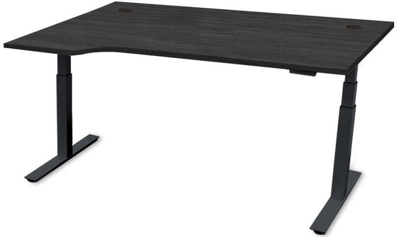 Rev.247 REV2200-7230 Height-Adjustable Desk - Left Hand L-Shape