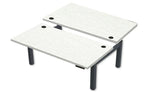 Rev.247 REV300-4824 Dual Height-Adjustable Desk - Rectangle