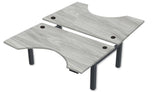 Rev.247 REV300-4830 Dual Height-Adjustable Desk - Cutout